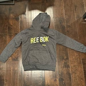 Reebok dark grey hoodie